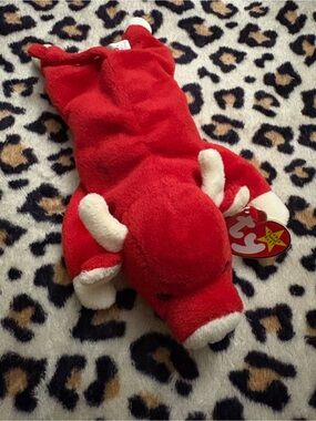 Ty beanie babies snort the bull